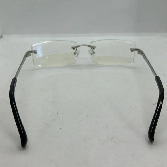 Red Prestige VICE Eyeglasses Frames Case Tool Pouch RXable.  Clear Silver. NWT main image 5